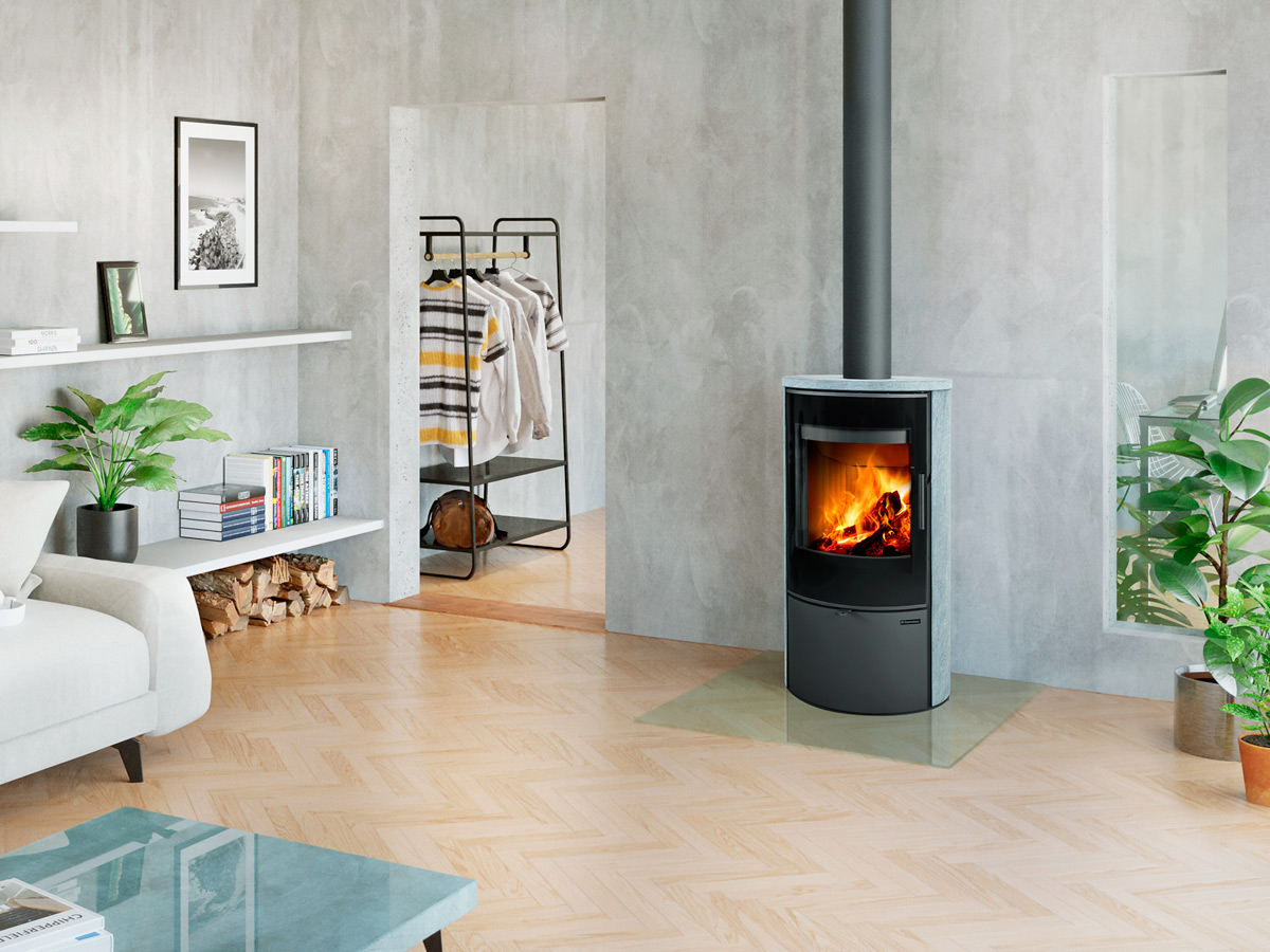 Romotop Laredo mastenec dizajnové krbové kachle dizajnové